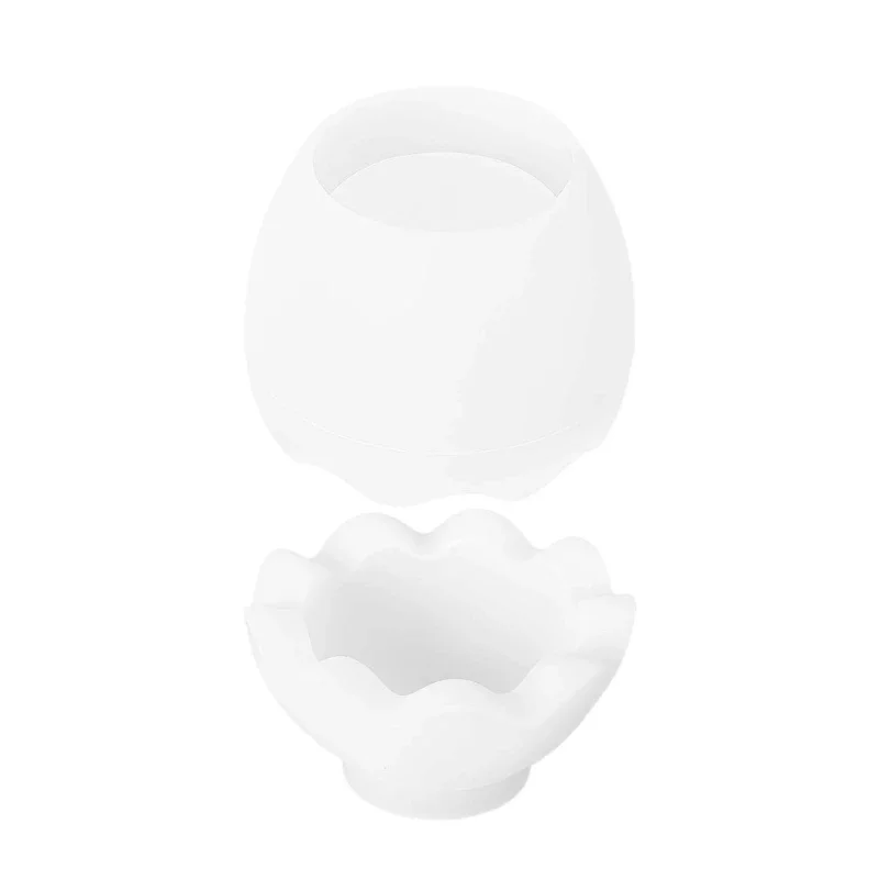 F92D Silicone Eggs Crafting Mold Perfect for Candle Making Jewelry Organizers