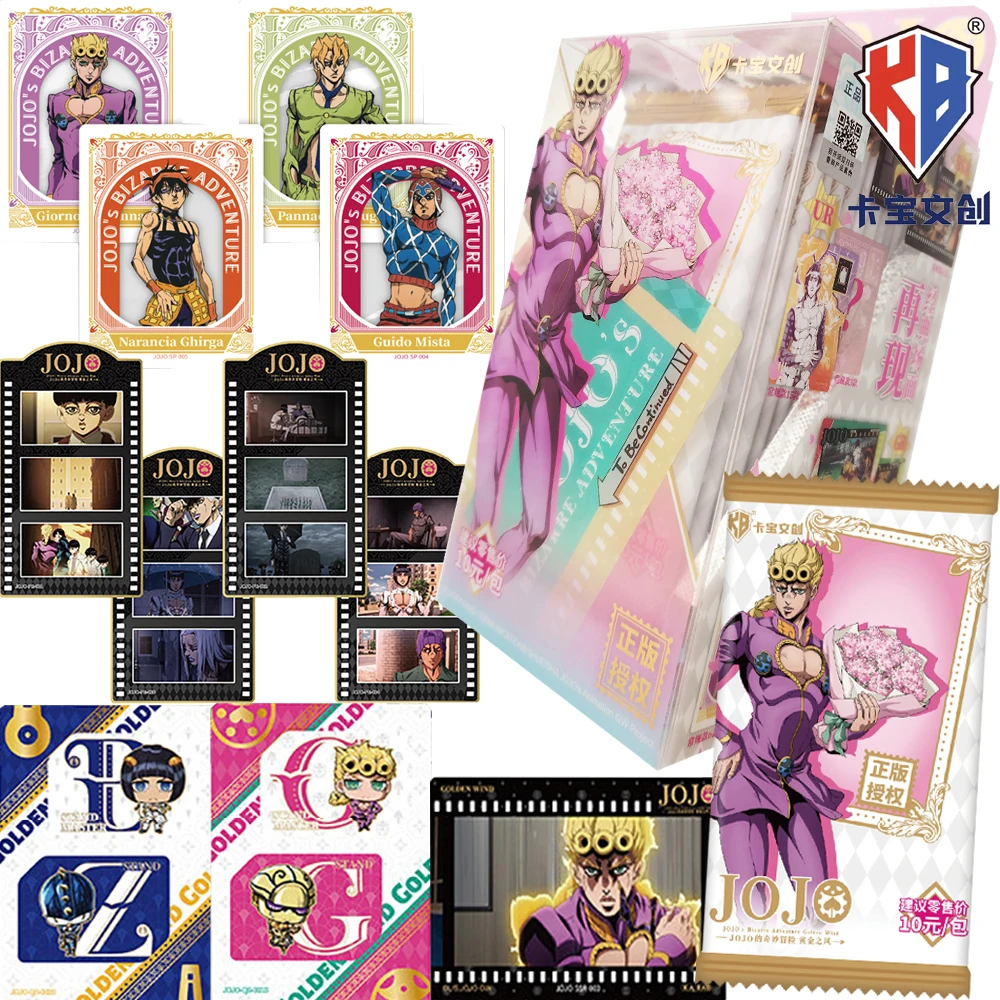

Коллекционные карточки Kabao JoJo's Bizarre Adventure для фанатов: креативные, красочные, уникальные, стильные карточки с персонажами аниме, подарки