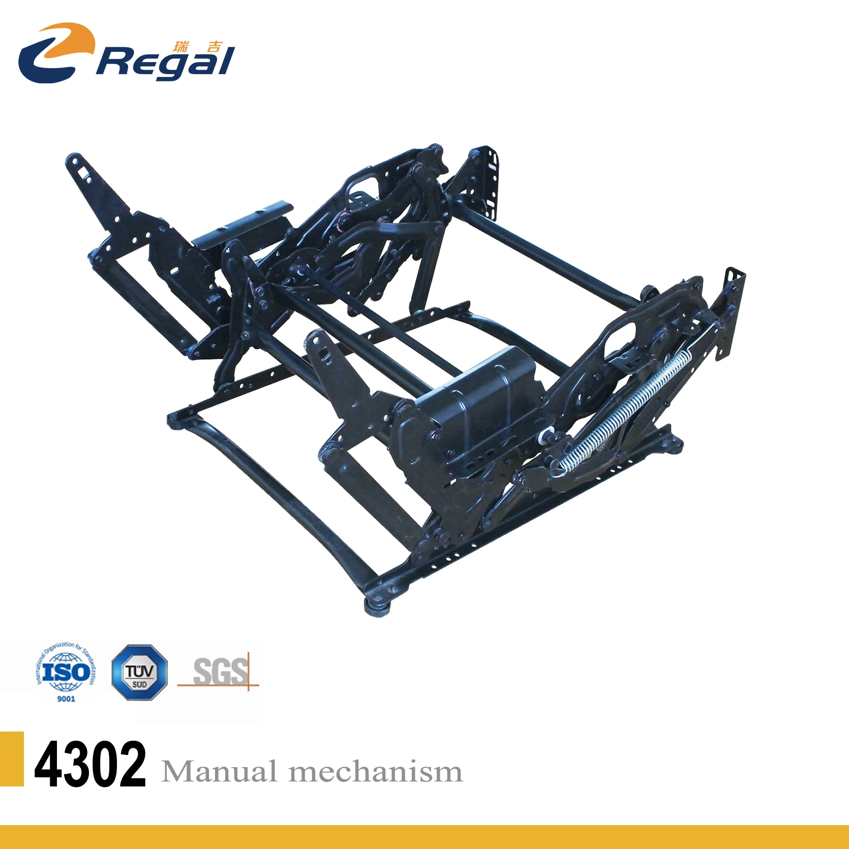 

REGAL 4302 Recliner Mechanism Most Popular Manual Multi Move Sofa Chair Mechanism Recliners Modern Plywood Box Package