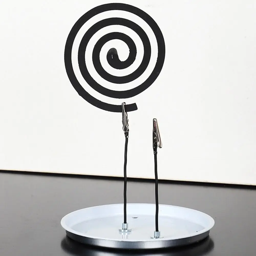 Stainless Steel Mosquito Coil Bracket Multi-function Durable Incense Clip Strong Magnetic Ash Tray Base Magnetic Support Frame