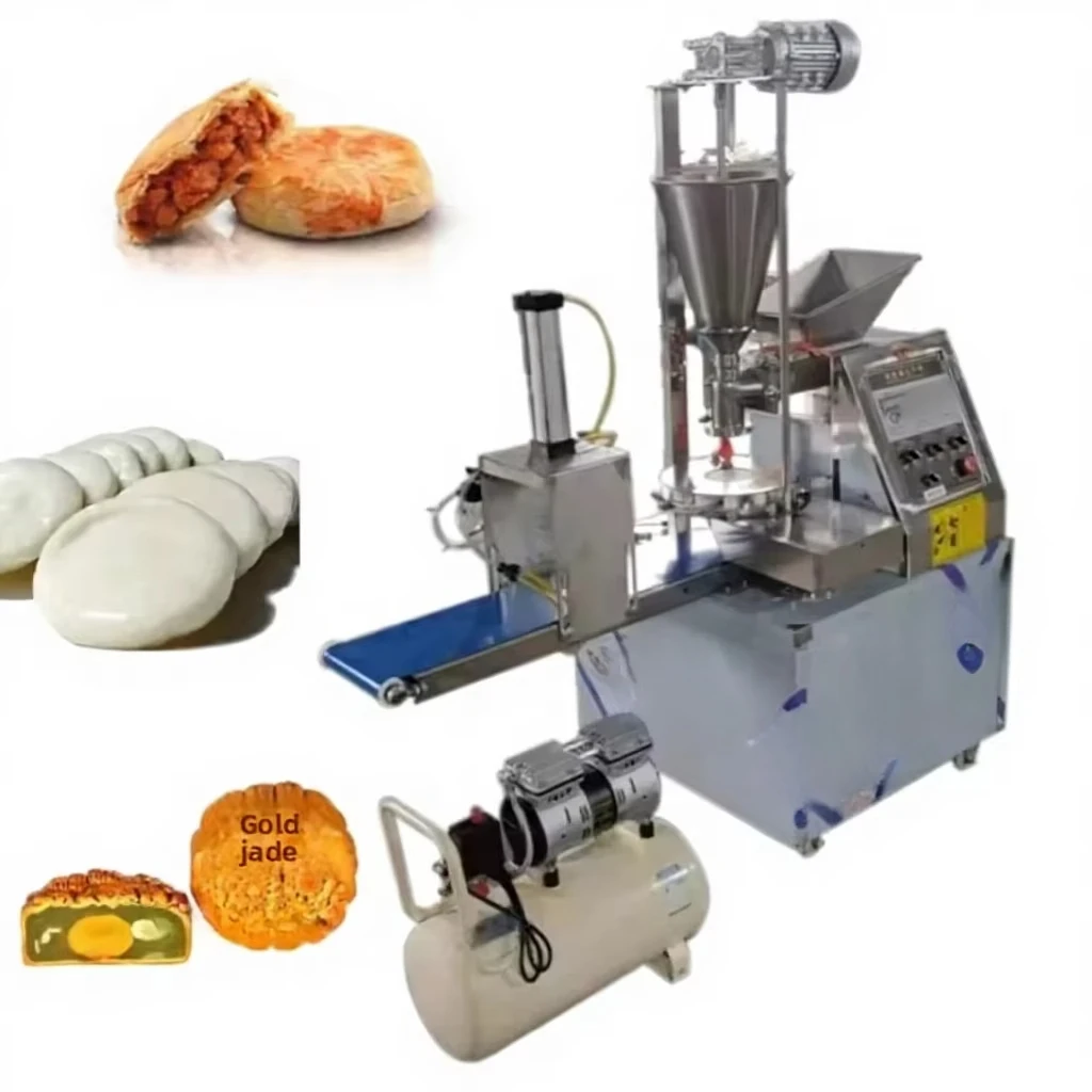 Fully Automatic Baozi Making Machine Gus Bao Buns Baozi Maker Dumpling Momo Mold Plastic 500-3600 Pcs/h 110V-220V