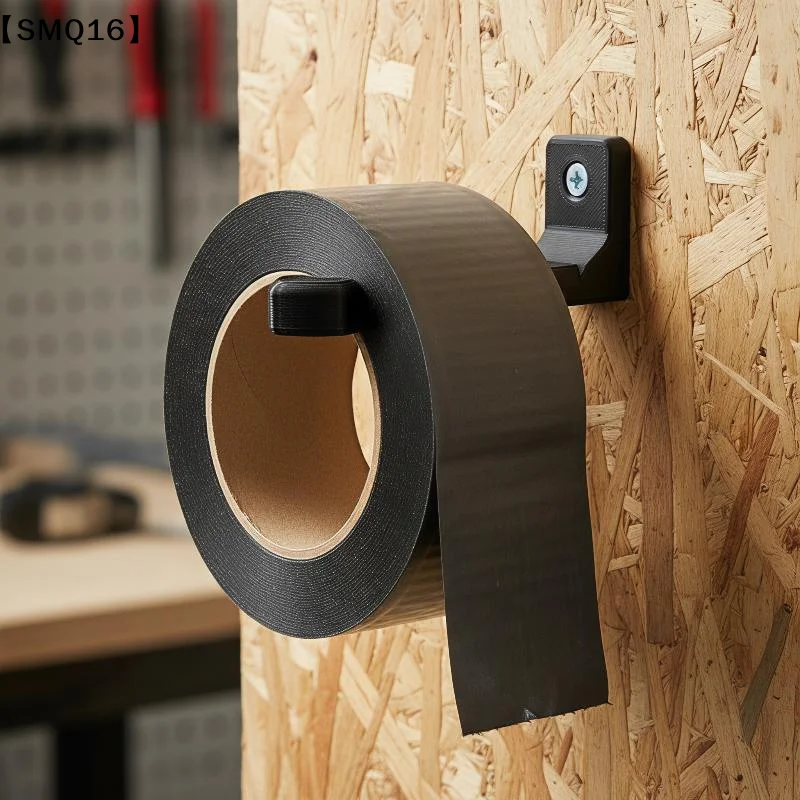 Robust Wall-Mounted Tape Dispenser Organizer, Corrosion-Resistant Storage Rack, Reliable Hanging Versatile Utility Hook【SMQ】