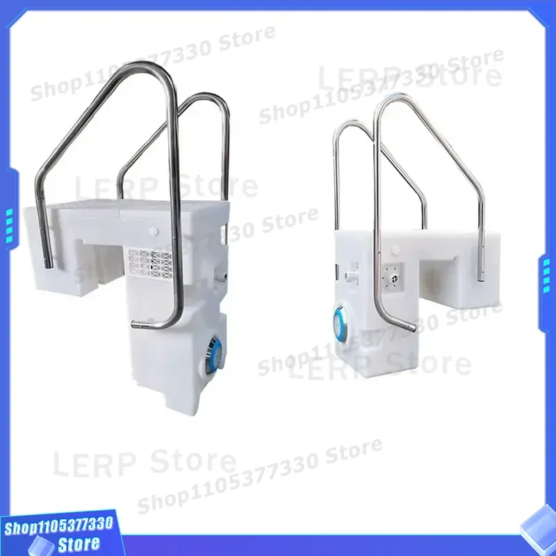 1.5HP Wall Mounted Ductless Pool Pump Filtration System 25m3h Flow Rate 5 Stage Filter for Above Ground Swimming Pools Clean