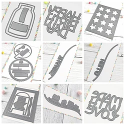 Jar Shaker Cutting Dies Turner Surprise Metal Die Cuts For DIY Scrapbooking Album Card Making Decoration Paper Craft Knife Mold