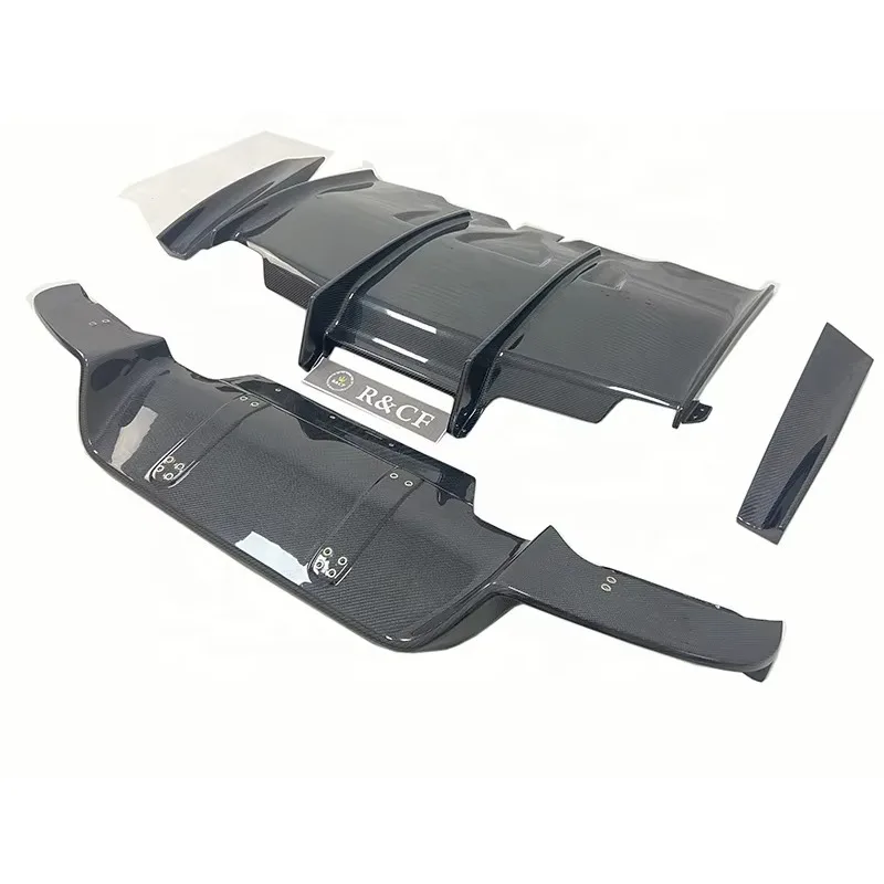 F06 F12 F13 M6 Diffuser Carbon Fiber PM Style Rear Bumper Lip Diffuser for BMW F06 F12 F13 M6 Coupe Sedan