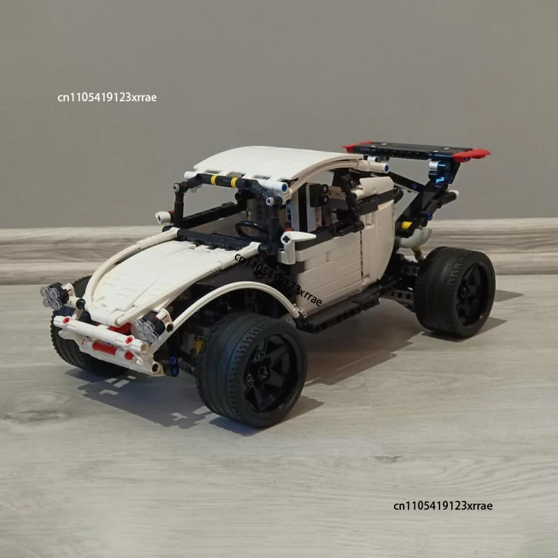 NEW Beetle Buggy Super Race Car Building Blocks DIY MOC Sports Champions Vehicle Assemble Bricks Kids Toys Birthday Gifts 42096