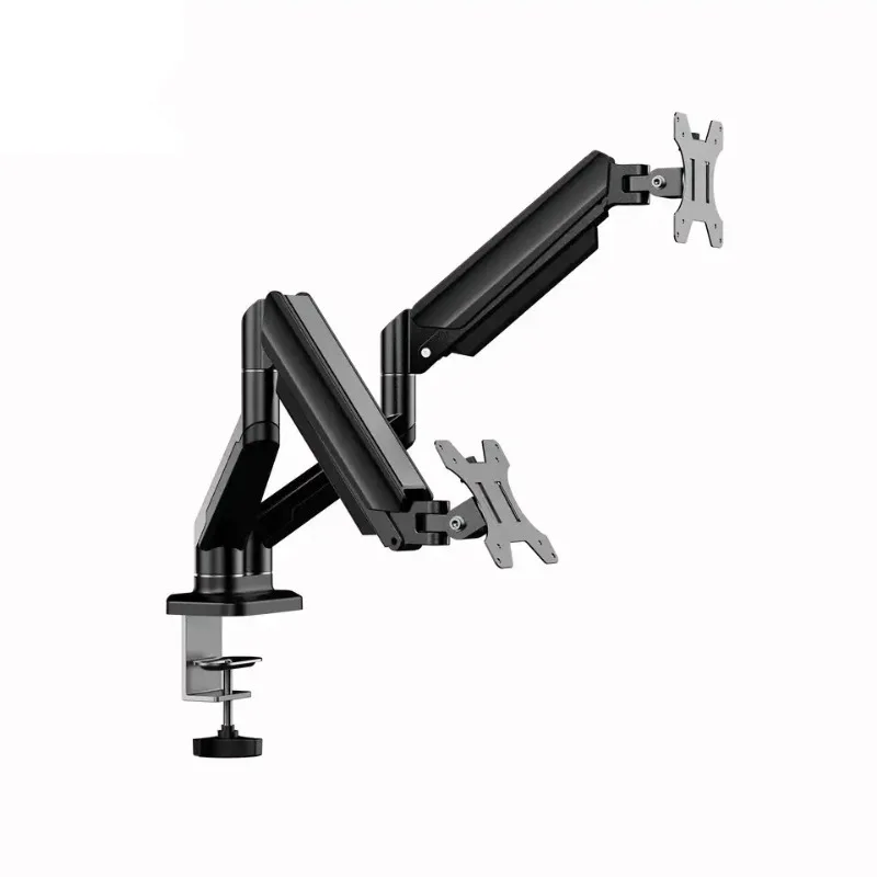 Dual screen air pressure arm monitor bracket 13-32 Dual arm computer bracket