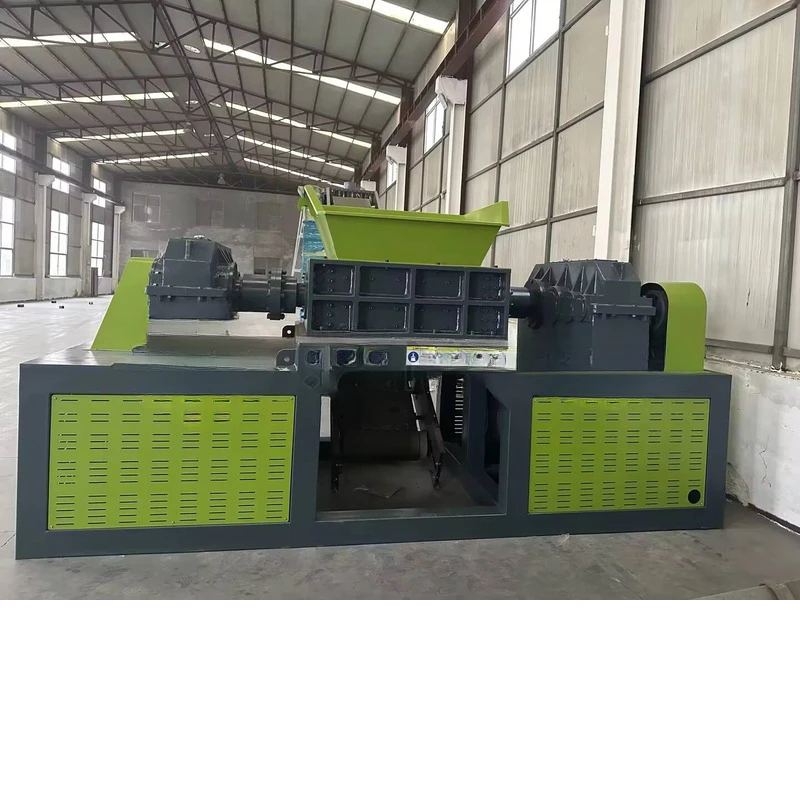 Industrial Heavy-Duty Metal Scrap Crusher| Steel/Iron/Aluminum Recycling Dual-Axis Design