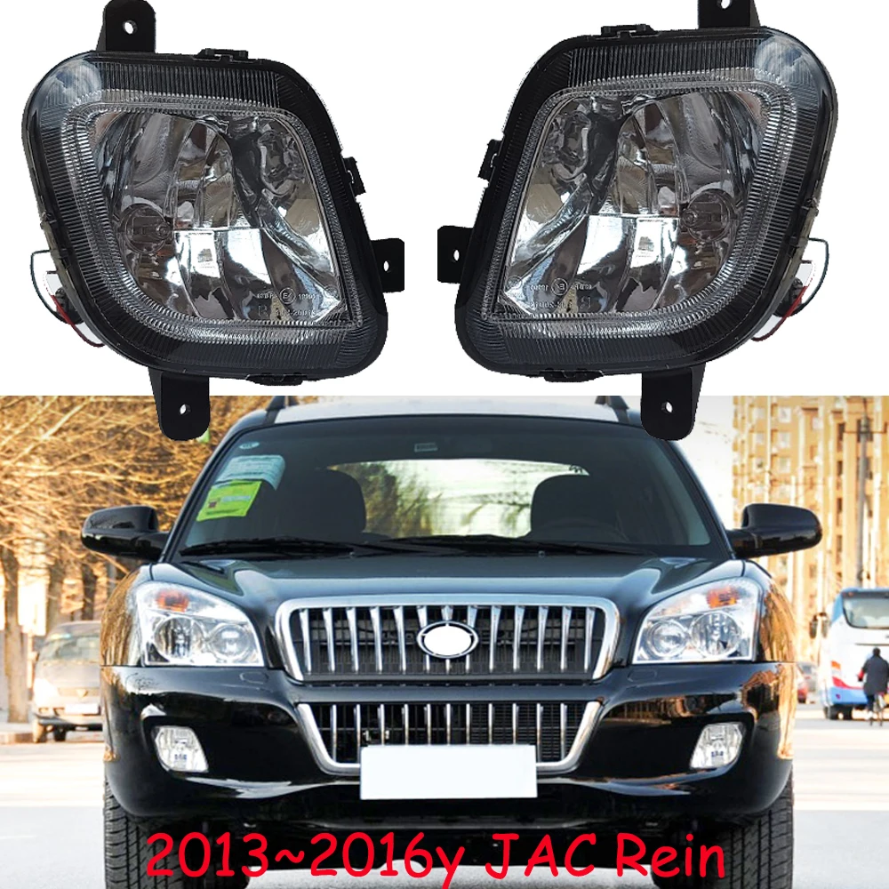 

1pcs car bumper KMC headlight JAC Rein fog light jmc 2013~2016y car accessories lamp for KMC Rein headlamp