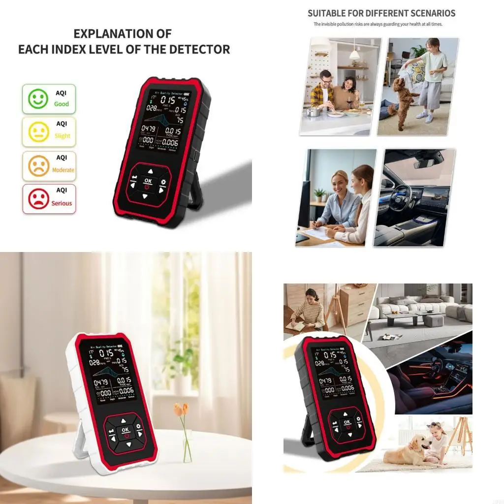 Accurate Gas Detection Device Handheld for Various Environment Monitoring Use JOMD