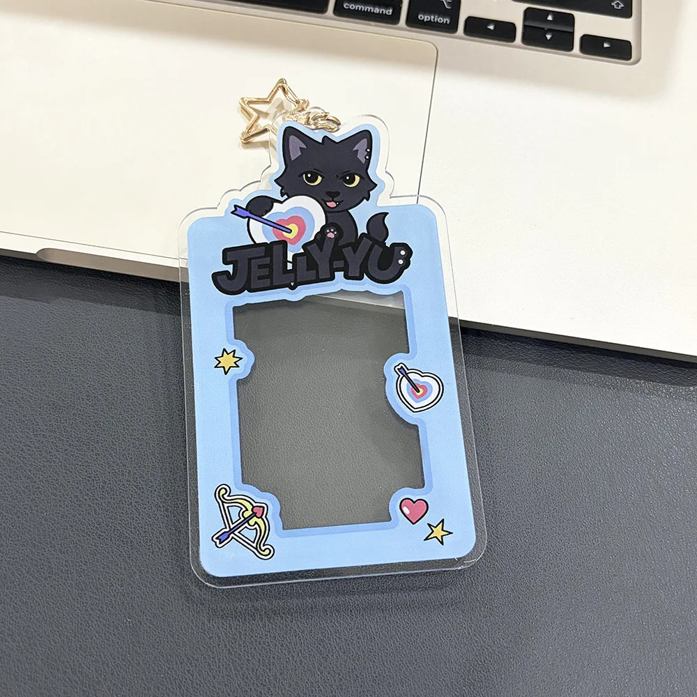 Hot Idols Haru Seita Hyui Nexz Cartoon Character 3in Acrylic Card Sleeve Yu Tomoya Yuki SoGeon Photocard Storage Card Case Gift