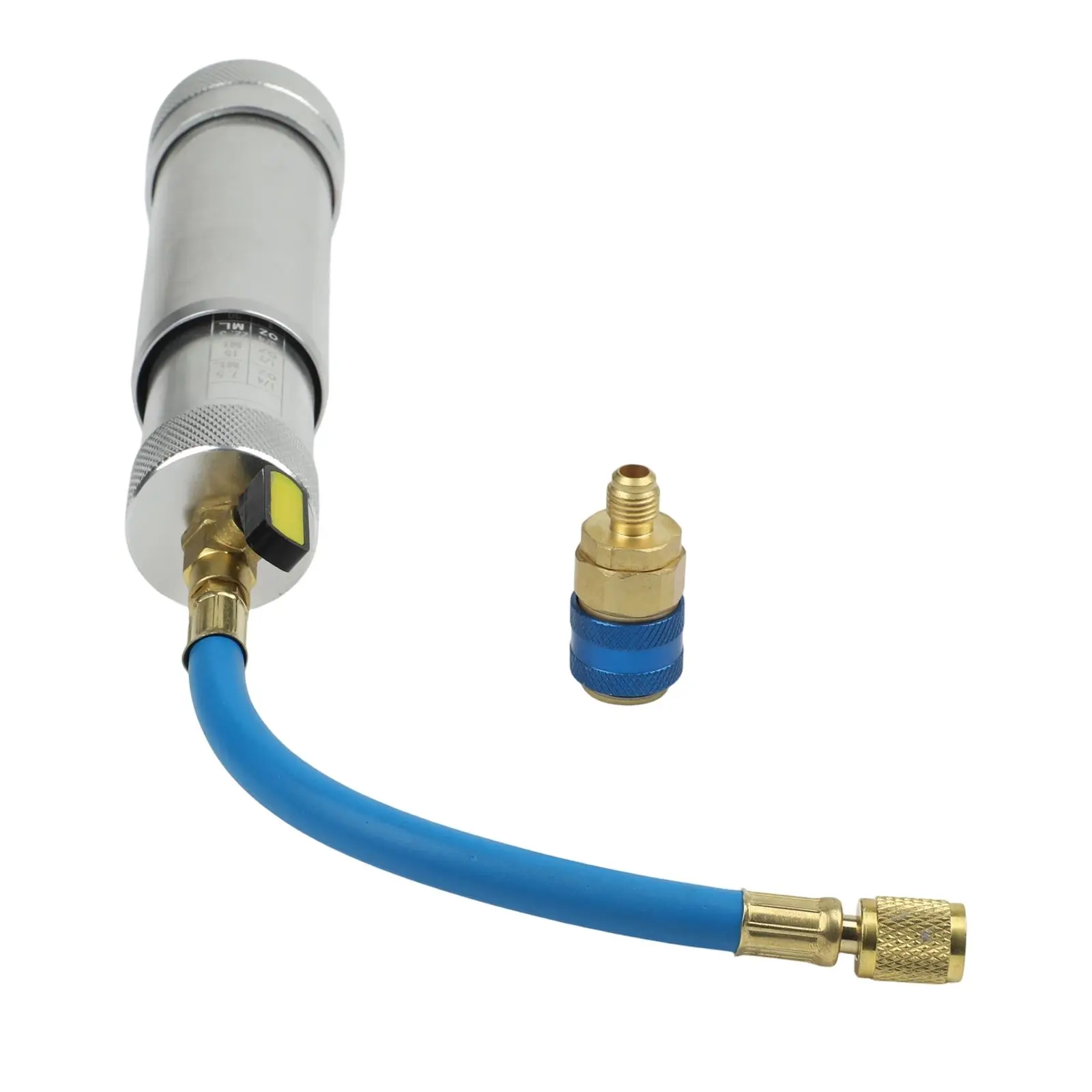 HVAC Dye Oil Injector With 1/4