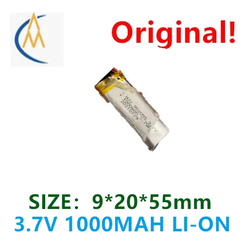 acheter plus sera pas cher Capacité complète 902055   Batterie de stockage d'énergie mobile au lithium polymère 1000MAH-3.7V, pile plate