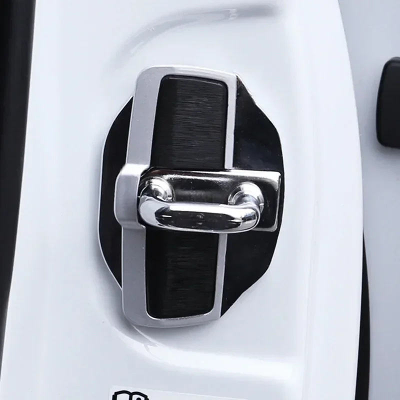 Car TRD Door Lock Buckle Upgraded Stabilizer Cover Latches Stopper For-Lexus-Toyota Series Eliminate Abnormal Space