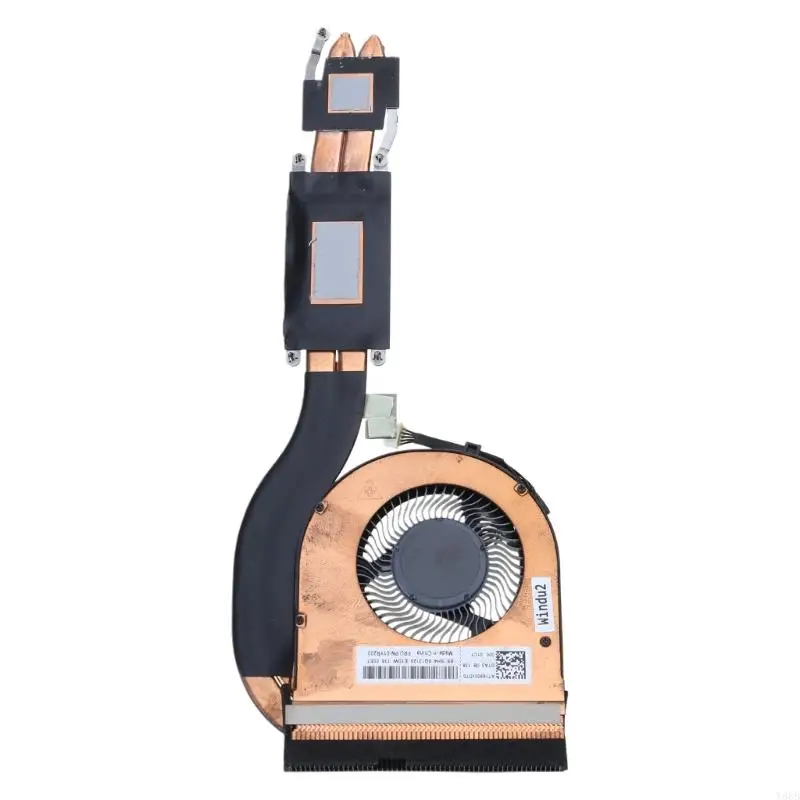 Y88B CPU Pendingin Kipas Heatsink Bahan ABS Dissipasi Panas Efisien untuk ThinkPadt480S T480 E480 E580 L480 Laptop Pendingin