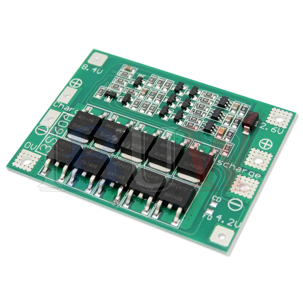 3S 4S 20A 40A 60A Enhance Balance Li-ion Lithium Battery Charger Protection Board 18650 BMS Drill Motor 11.1V 12.6V/14.8V 16.8V