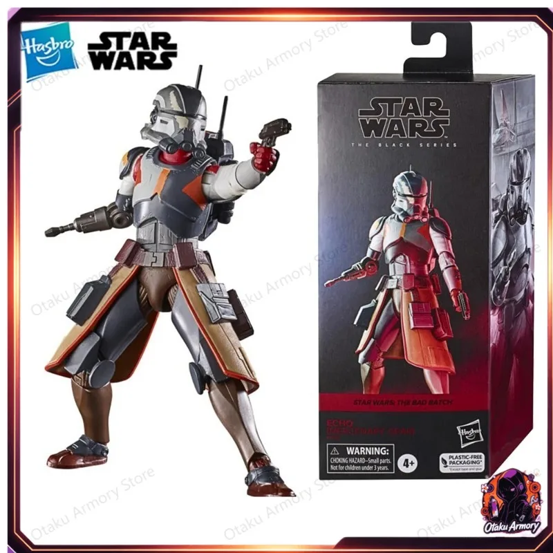 (In Stock) Hasbro Star Wars Black Series Echo Mercenary Gear 15cm Collectible Action Figure Ornament Gift