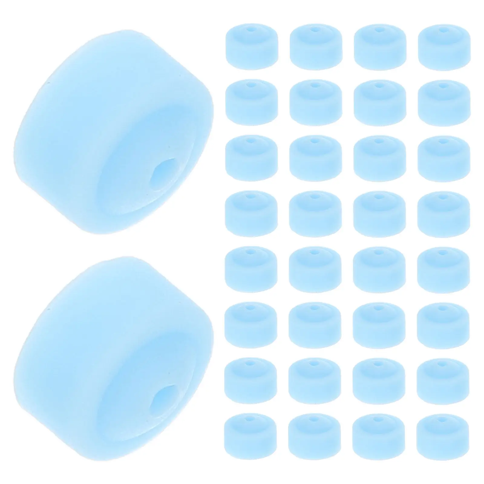 100 Pcs Grinding Machine Dust Plug Electric Nail File Guard Cover E-file Caps Plugs