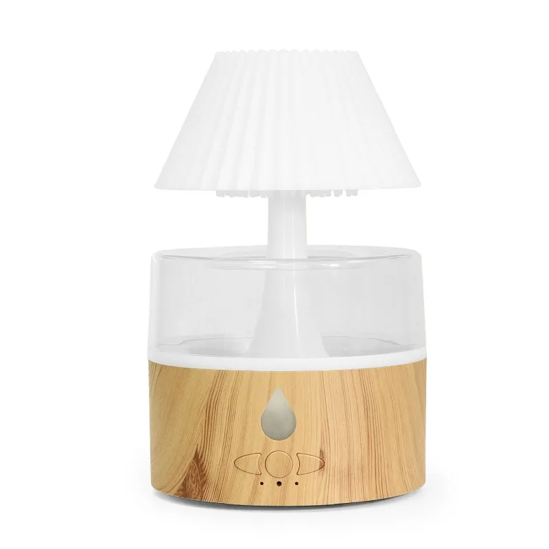 Household air humidifier, bedroom atmosphere desktop aromatherapy machine with lamp