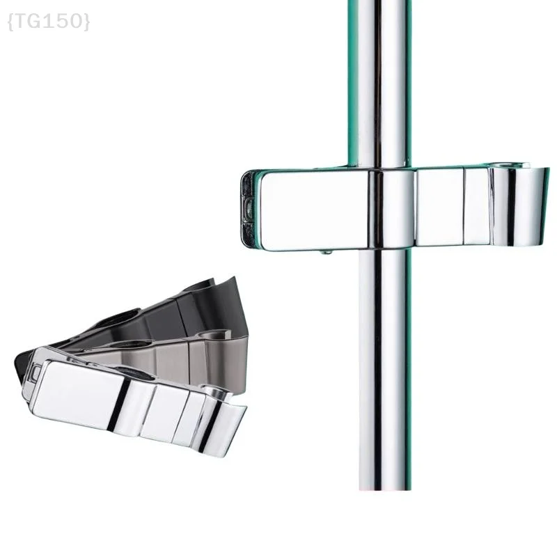 Adjustable Clip On Shower Head Holder For Slide Bar Handheld Shower Wand Mount Bracket Bathroom Replacement Part No Drilling【WT】 view 6