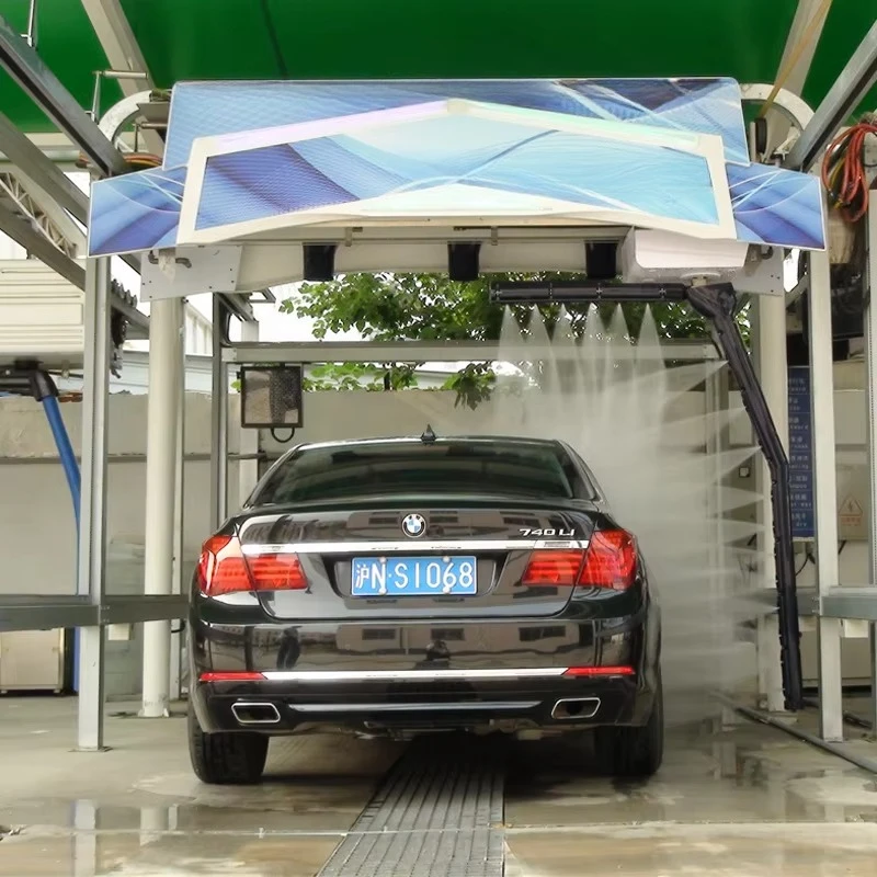 360PLUS Touchless Rotating and Contactless Fully Automatic Car Washing Machine with Air Drying Function