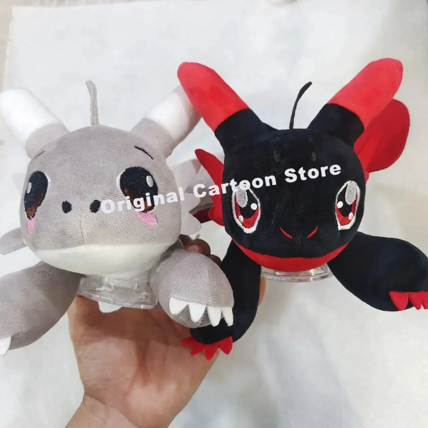 Dragão domador kawaii dos desenhos animados desdentado bebê carro telhado boneca bonito dos desenhos animados pingente de carro acessórios do carro capacete da motocicleta decorar
