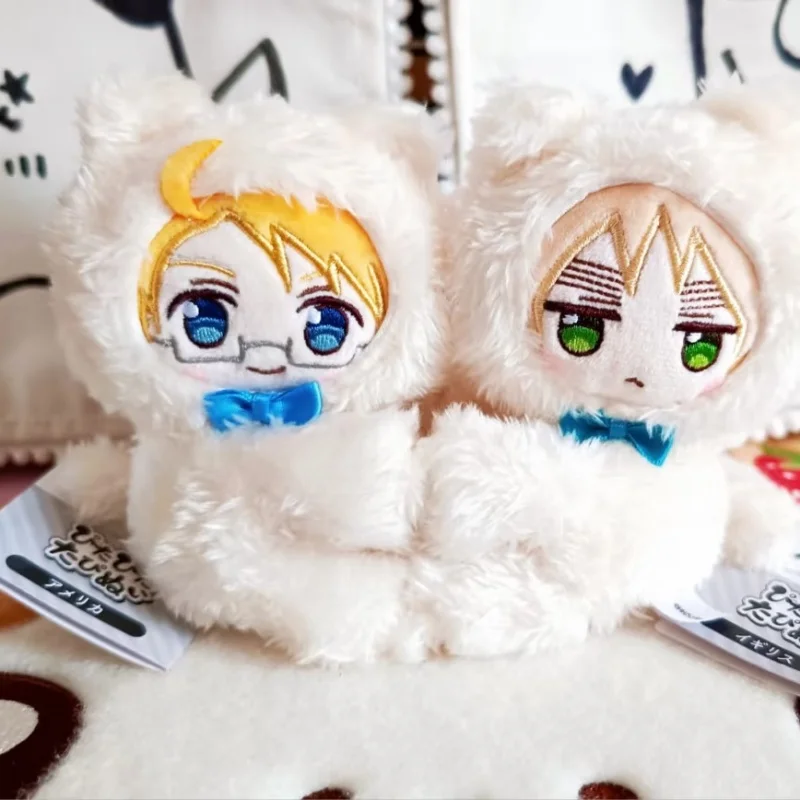 Tapioca Hetalia Magnetic Plush Doll Palm Size Soft Stuffed Collectible Anime Plush Toy For Anime Fans Home Decoration