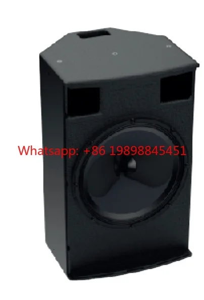 AG DDX15 1600W Professional Loudspeaker, NL4 Interface, Metal Hi-Res Audio