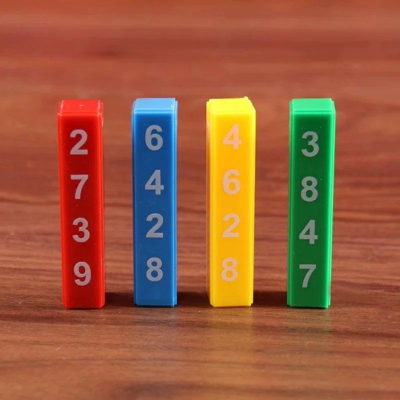 4pcs/lot Quick Calculation Props Maths Magic Learning Education Toys Abacus Educational Toy Party Game Gifts