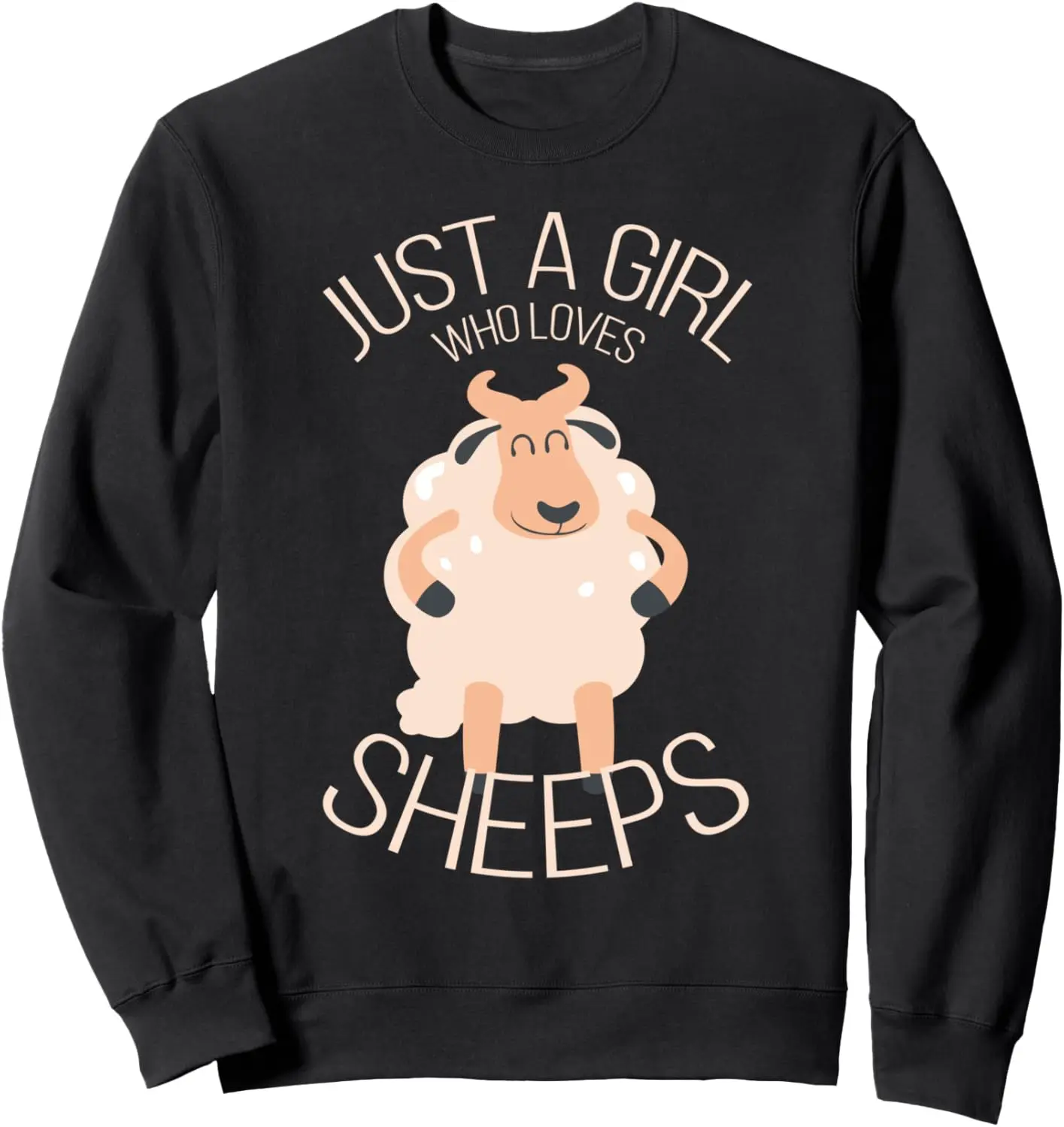 

Толстовка Just a Girl Who Loves Sheeps Sheep