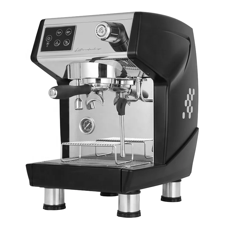 Professional Espresso Coffee Maker with 4-Hole Frother