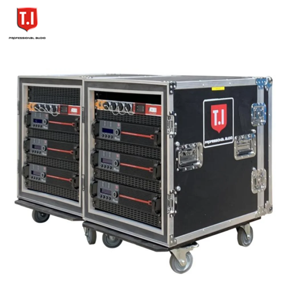 

Professional Sound Audio System 4 Input And 4 Output DSP Amplifiers Speakers Mixer Digital Amplifier For Laptop