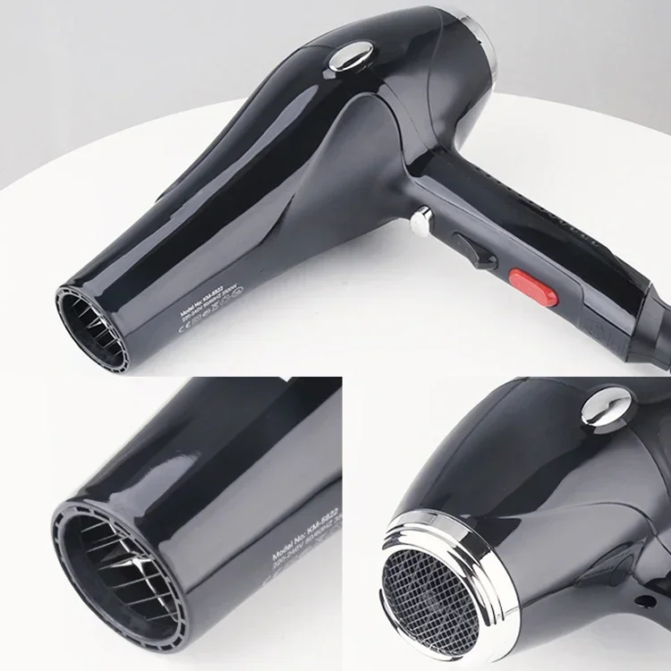 KEMEI KM-5822 High Quality 3500W High Power Two Speed Three Temperature Adjustment Professional Hair Dryer
