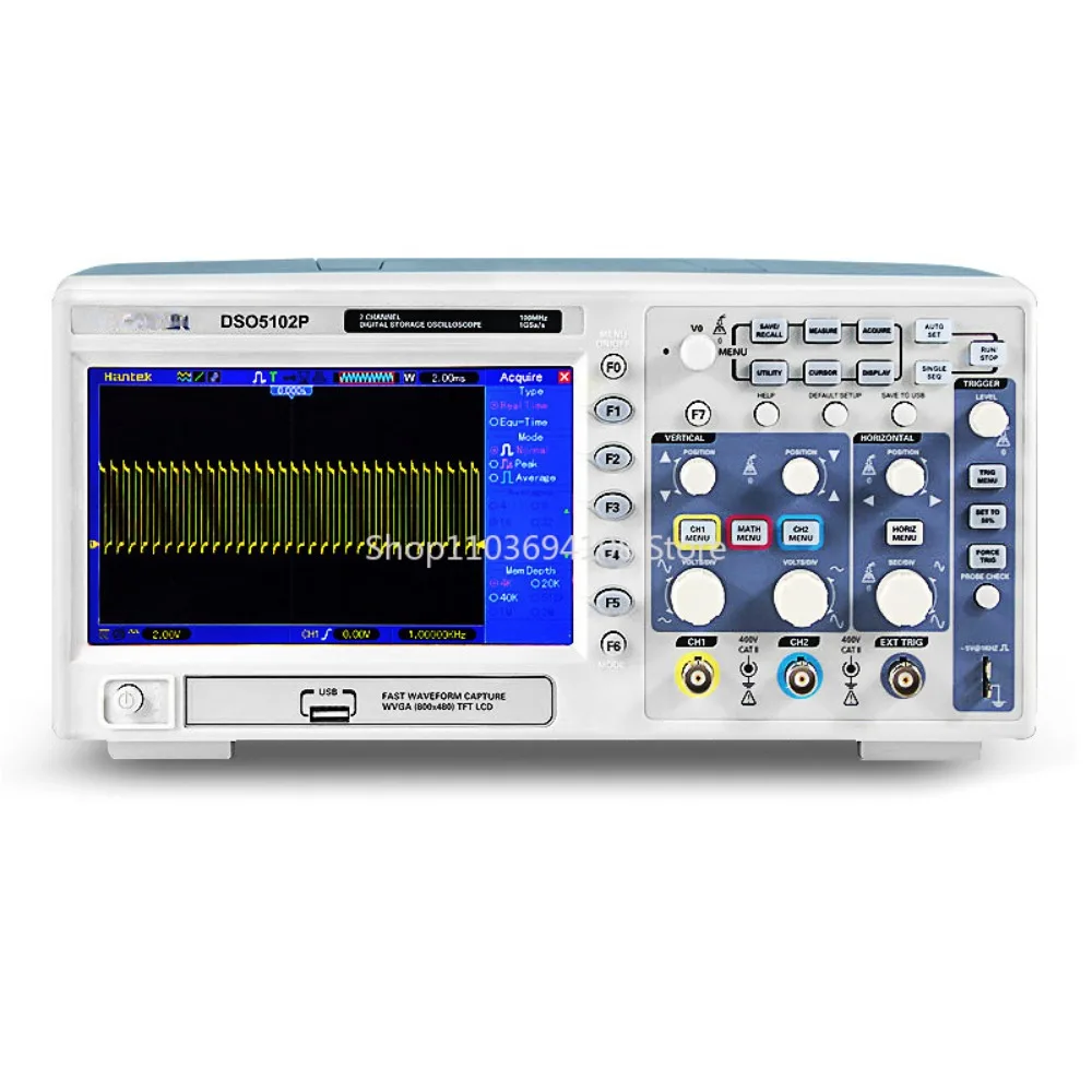 

Dso5072p Dso5102p Dso5202p 100m2 Channel Digital Storage Oscilloscope