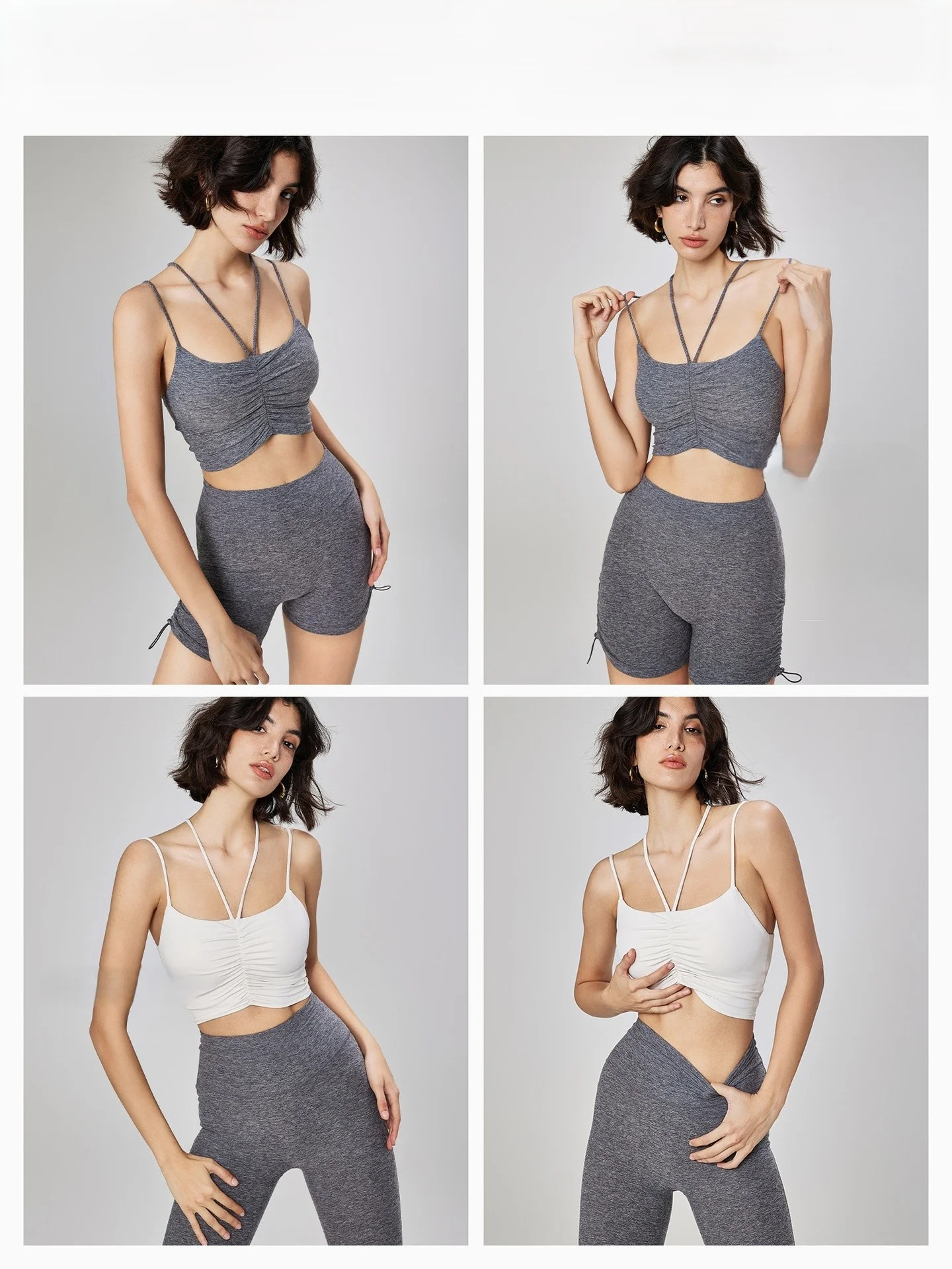 

Yoga Shorts Black Women Abdominal Bootleg Street Dressing Sporty Clothes Red Straight Small Colors Big Quick-Drying Luster Plush