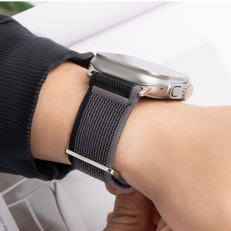 Trail Loop Strap for Apple Watch Strap 44mm 45mm 42mm Ultra 2 49mm 40mm 41mm 44 mm bracelet correa iwatch series 9 8 7 6 5 3 se
