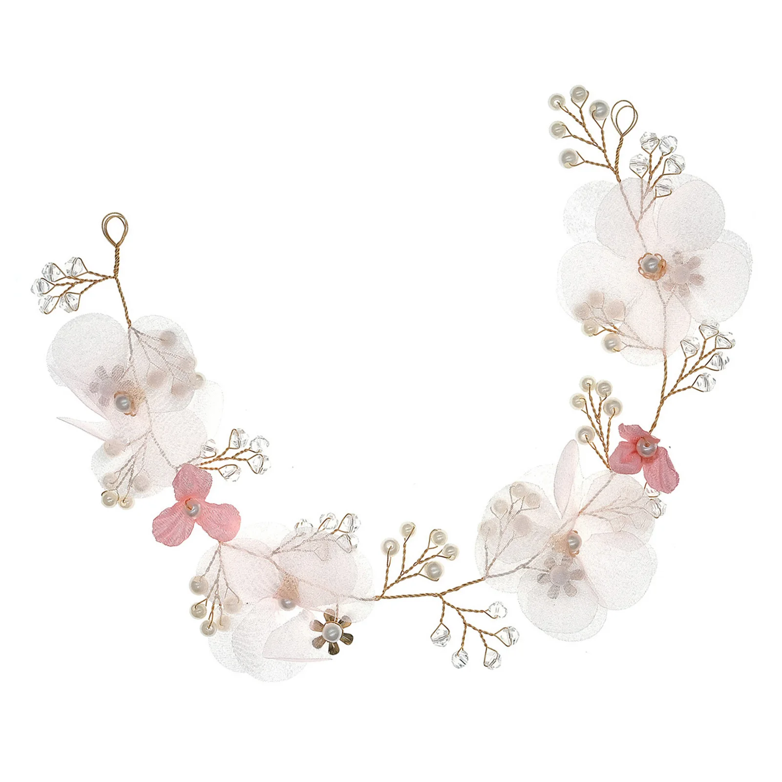 

Elegant Headband Flower Headpiece Sweet Photo Props Hair Hoop Fashion Jewelry for Wedding Masquerades Show SNO88