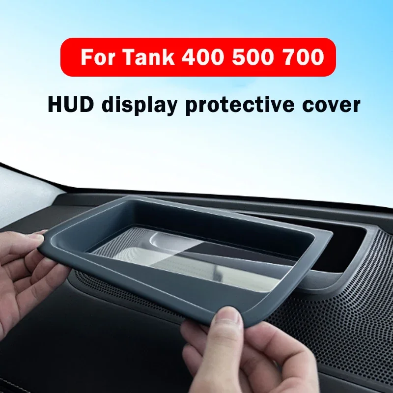 

Car Head-Up Display Protective Cover For Great Wall GWM Tank 400 500 700 2022 2023 2024 Central HUD Dust Cover Auto Accessories