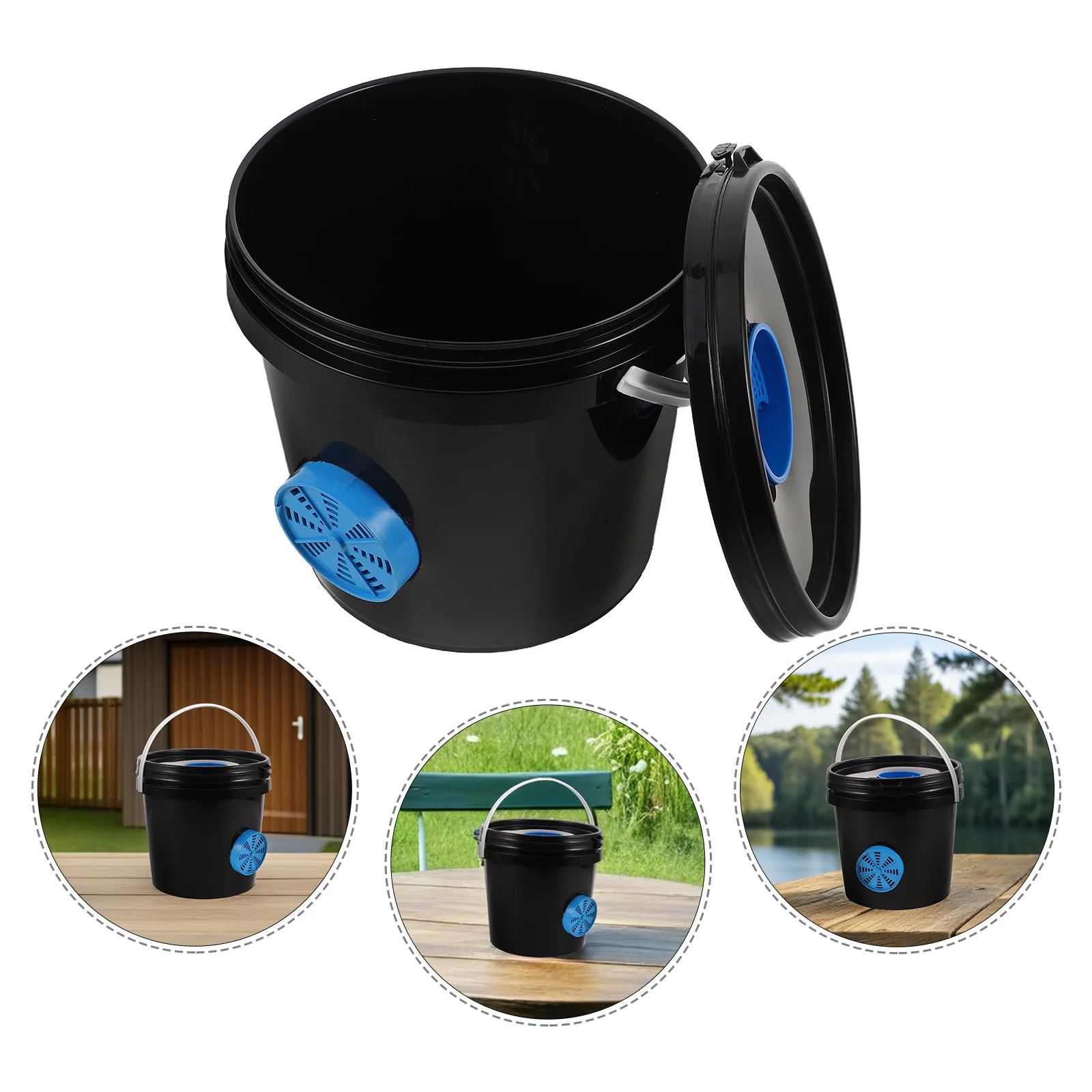 

Bee Trapping Bucket Light Blocking Thickened Plastic Durable Outdoor Beekeeping Supplies Efficient Hive Tool Bee Nesting Shelter