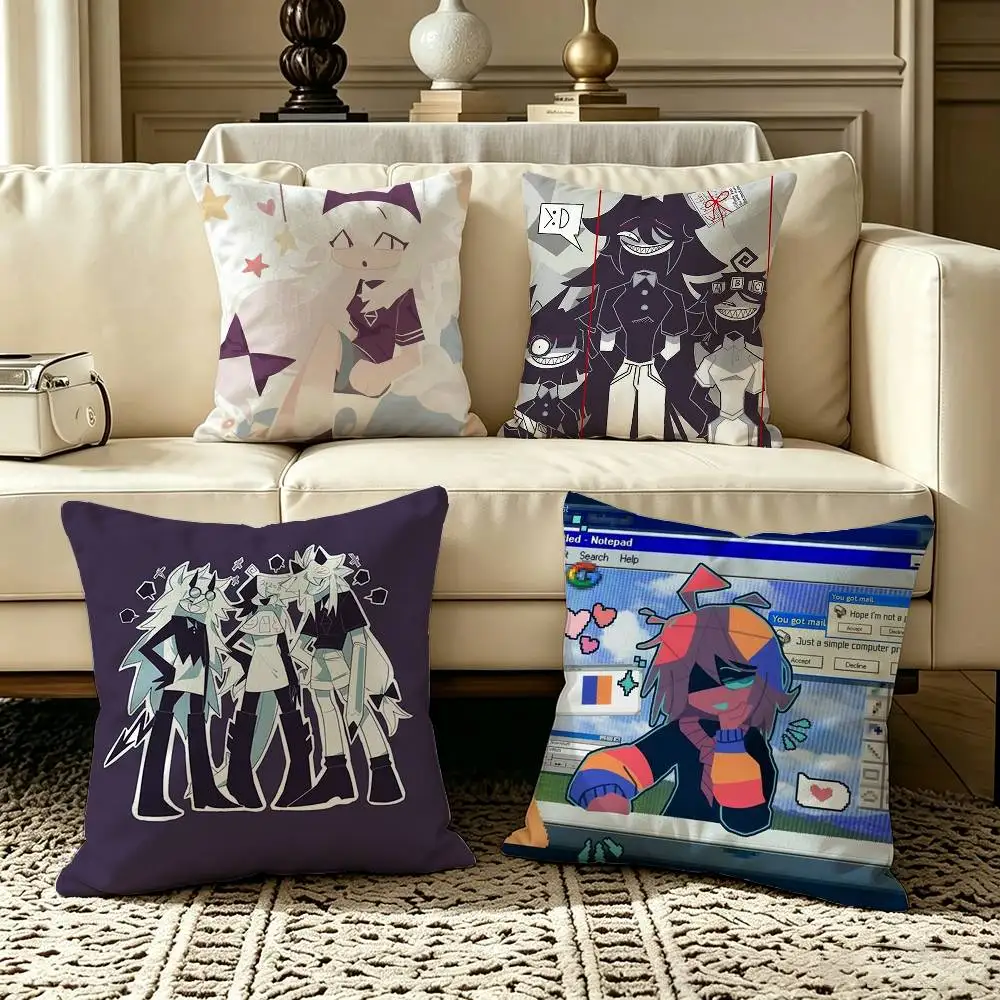 FPE F-Fundamental P-Paper E-Education  Pillow Case Square Double-Sided Sofa Cushion Cover Bedroom Bedside Pillow