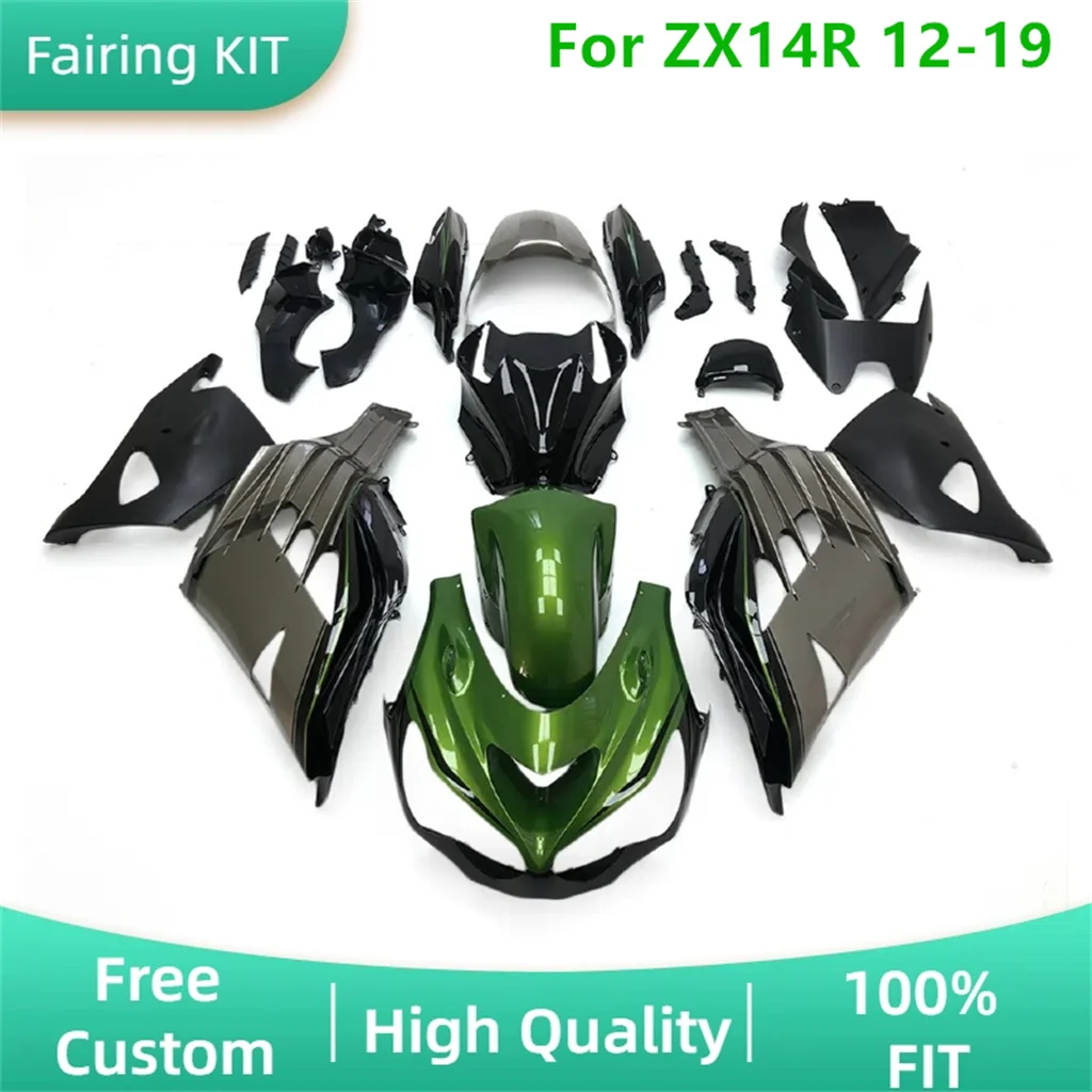 High Grade Motorcycle Fairings Kit Fit for Kawasaki ZX-14R 12 13 14 15 16 17 18 19 ZX 14R 2012-2014-2016-2019 ZX14R Bodywork Set