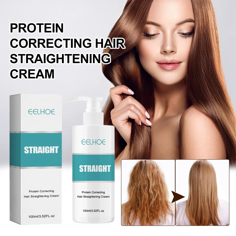 Traitements protéinés pour cheveux lisses, traitements protéinés pour cheveux bouclés profonds, livraison directe