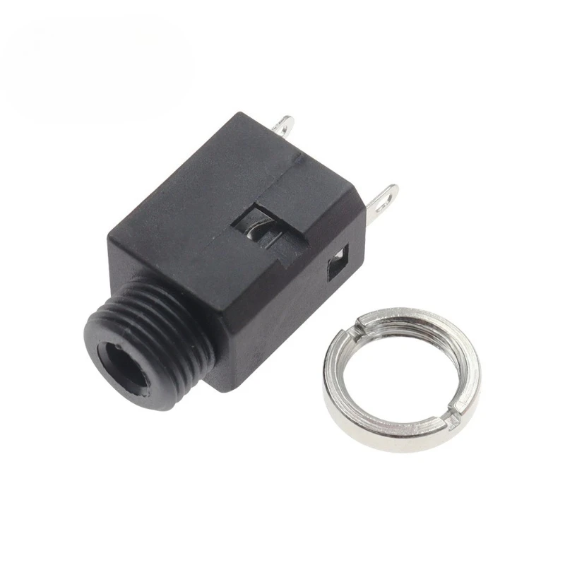 3.5 mm 3/4/5 Pin Vertical Socket Female Socket Jack with Screw 3.5 Audio Headphone Connector PJ-341 Earphone Hole