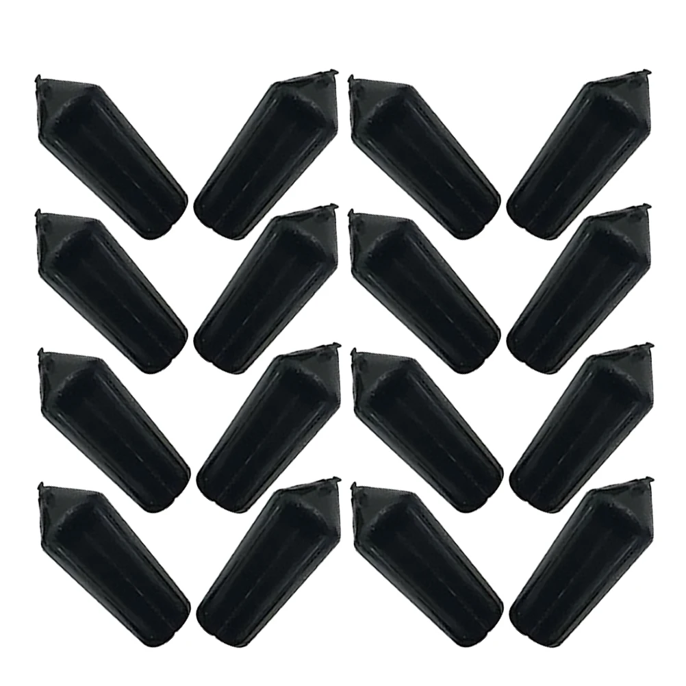 

80 Pcs Dart Tail Protector Wing Corrector Flight Accessory Replace Protectors Fixator Black Savers