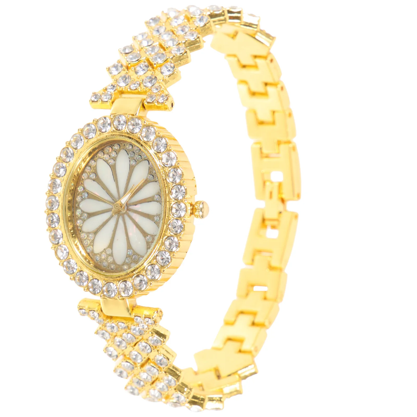 

Женские кварцевые наручные часы с изящными блестящими стразами, повседневный аксессуар для девушек, идеальный подарок на годовщину или день рождения