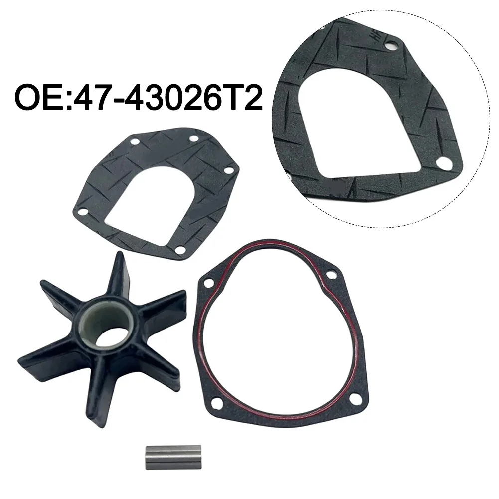 

New Impeller Repair Kits Water Pump Impeller For Mercury 60~125 For HP Outboard Motors OE 47-43026T2 Replaces Parts