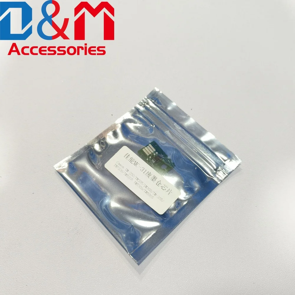 

5 шт. MC-31 MC-30 чип коробки обслуживания для CANON TM-200 TM-205 TM-300 TM-305 GP-200 GP-300 TA-20 TA-30 5200 5205 53