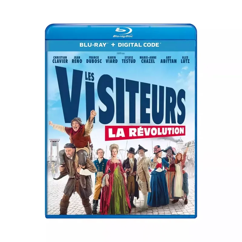 BD Blu-ray French Fantasy Comedy Film Time and Space Sharp Turn 1 2 3 1080p High Definition 3 Disc Box