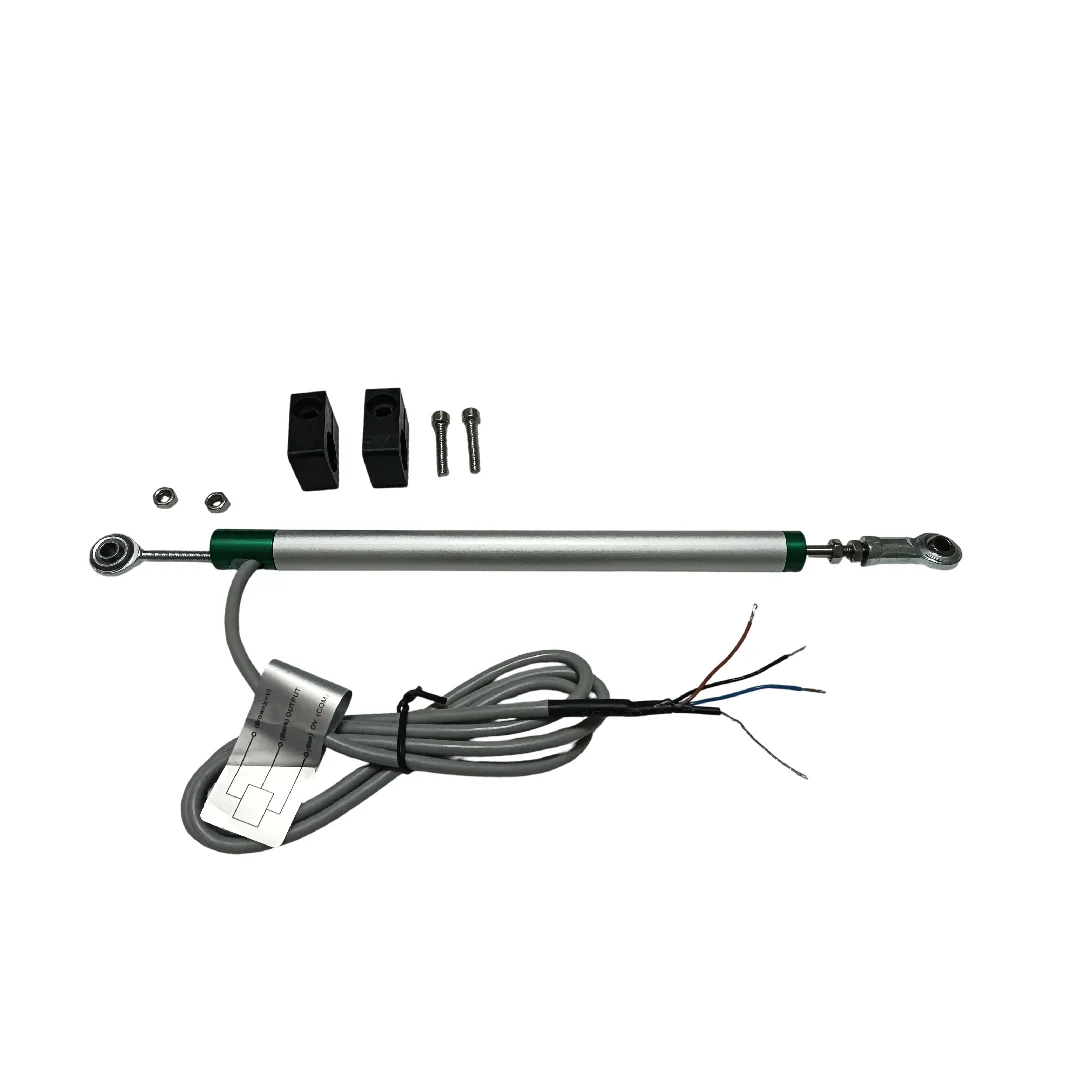 KPZ12 Mini Linear Displacement Sensor 10-100mm 12.7mm Ball Joint Position Transducer for Automation Hydraulic Pneumatic
