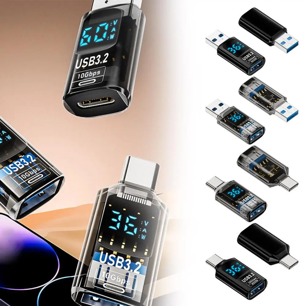Digital Display USB Type-C OTG Adapter USB 3.2 10Gbps For Phone Tablet Laptop Devices USB C USB A Connector M8H7